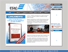 Tablet Screenshot of etac.com.br